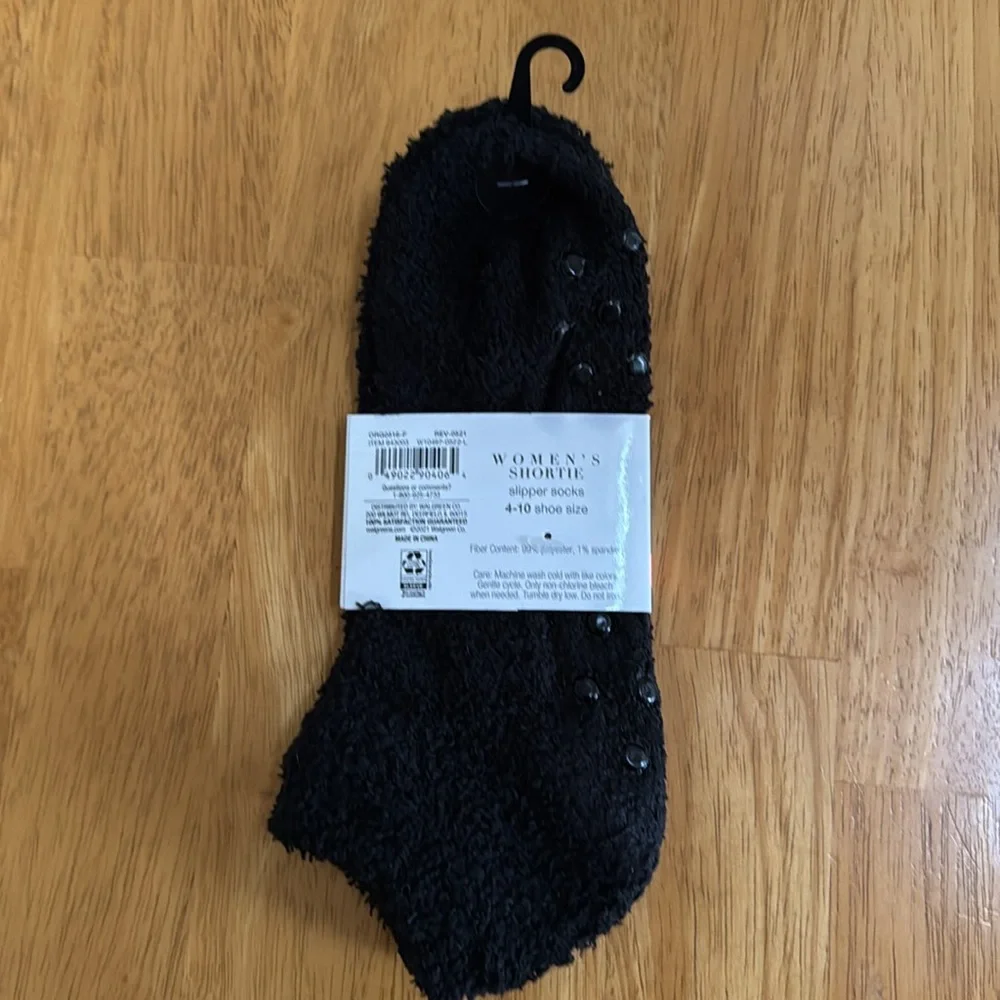 NWT West Loop Gripper Slipper Socks Women Shoe Sz 4-10 1 pr Grip Dots